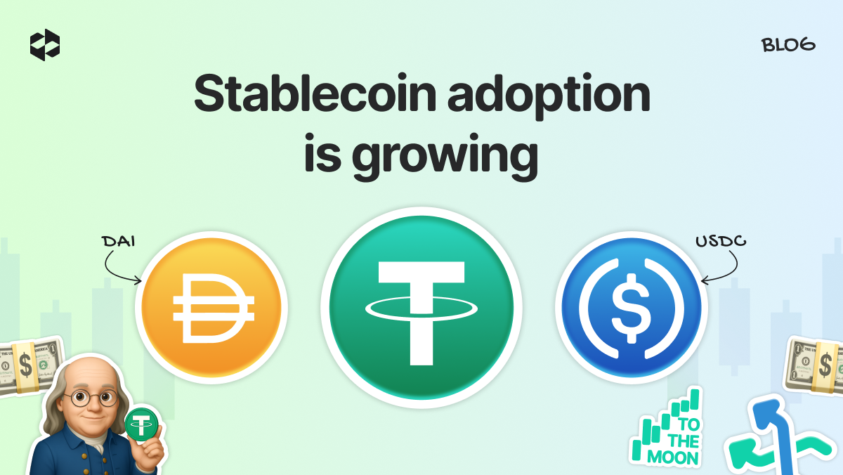 The reasons behind the growing adoption of cryptocurrencies