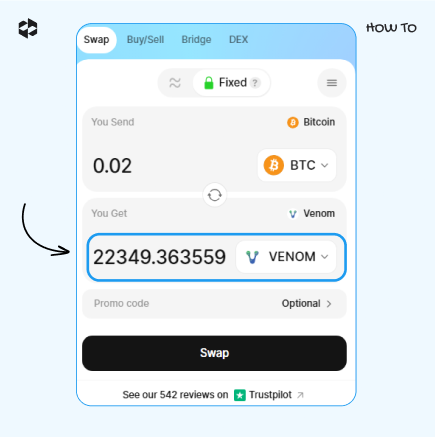 Pick the coin to receive