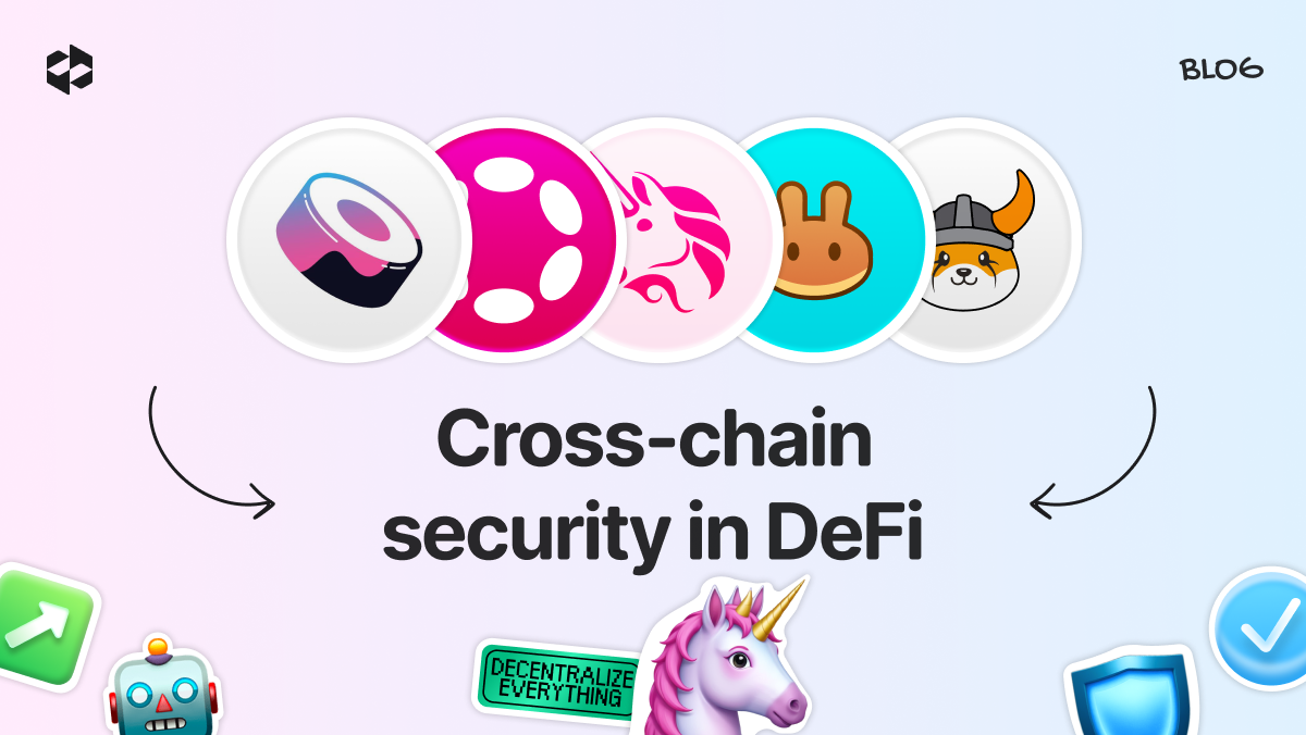 Explanation of the security challenges that arise with the emergence of cross-chain DeFi