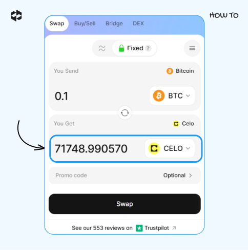 Pick the coin to receive