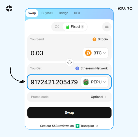 Pick the coin to receive