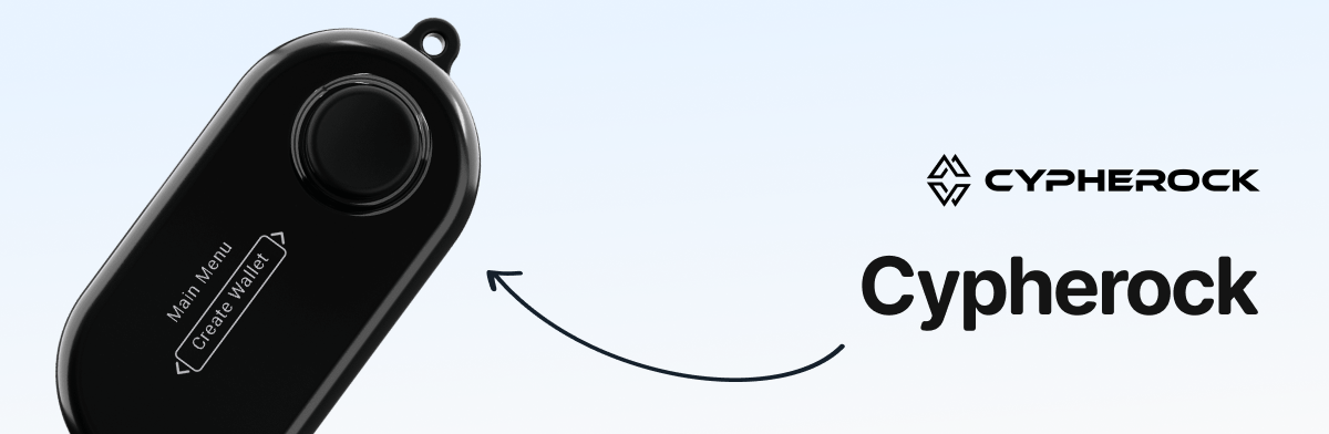 Cypherock: distributed key security hardware wallet